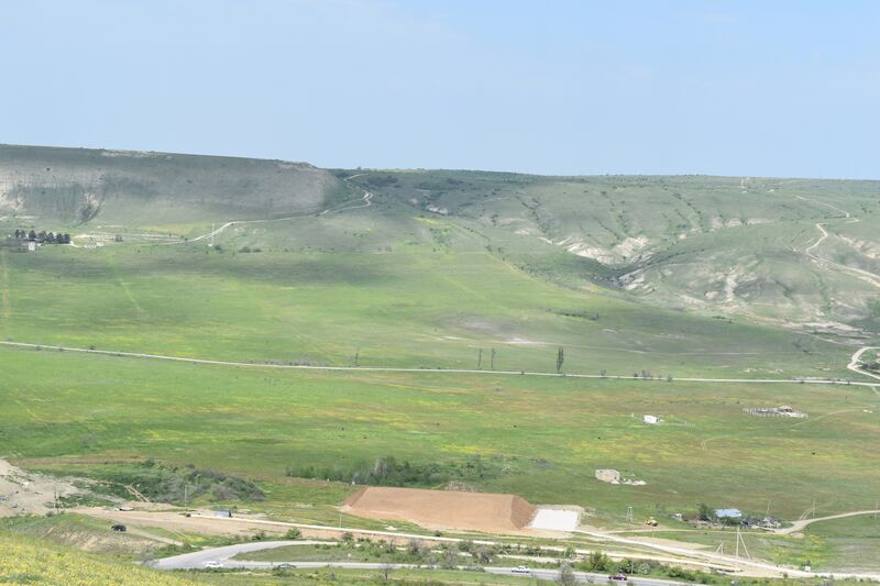 Файл:Юго-западный склон хребта Тепе-Оба, вид с горы Клементьева.jpg